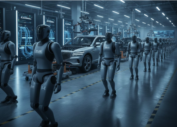 전동식 아틀라스, 생산 현장