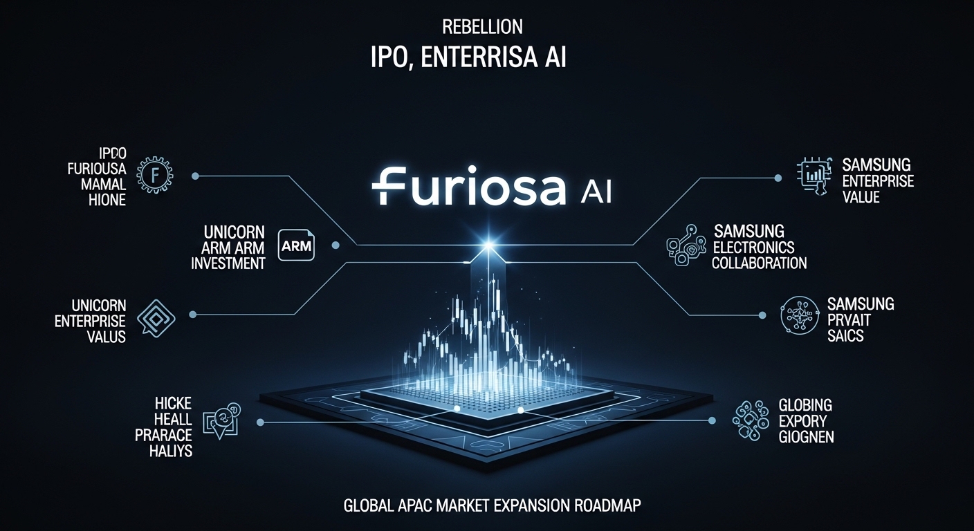 리벨리온 퓨리오사AI IPO 기업가치 유니콘 ARM 투자 삼성전자 협력 글로벌 APAC 시장 확장 로드맵