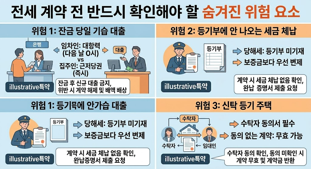 전세 계약 전 반드시 넣어야 할 특약 3가지, 보증금을 지키는 법