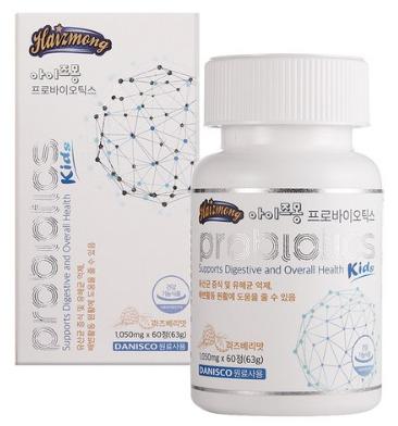 아이즈몽 키즈 츄어블 유산균 1병 60정, 63g, 1개입