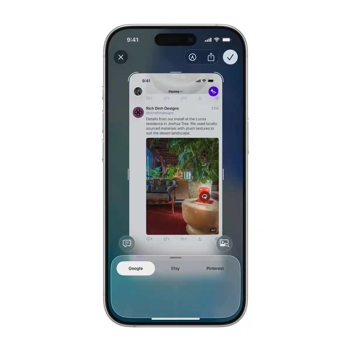 아이폰 iOS 26 기능 애플 인텔리전스 시각 지능 캡처 화면 인식01
