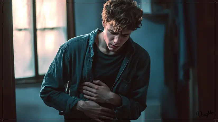 레몬물-효능을-얻기-위해-레몬물을-과하게-먹고-부작용을-겪는-모습