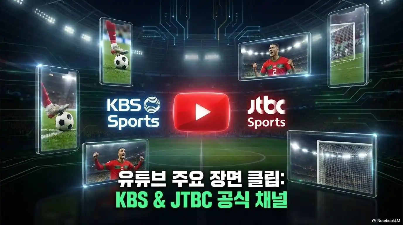 브라질 모로코 주요 장면 클립 유튜브 KBS Sports JTBC Sports 공식 채널