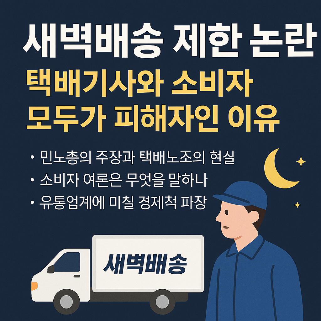 새벽배송제한논란