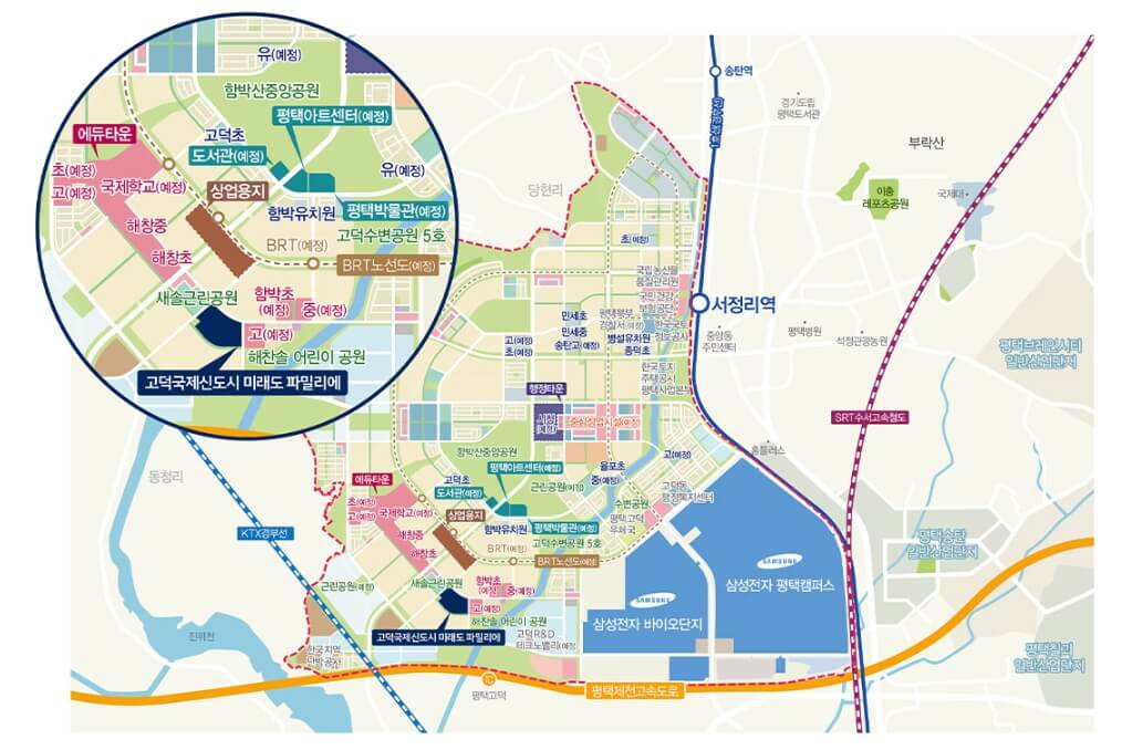 고덕 미래도 파밀리에 청약 분석
