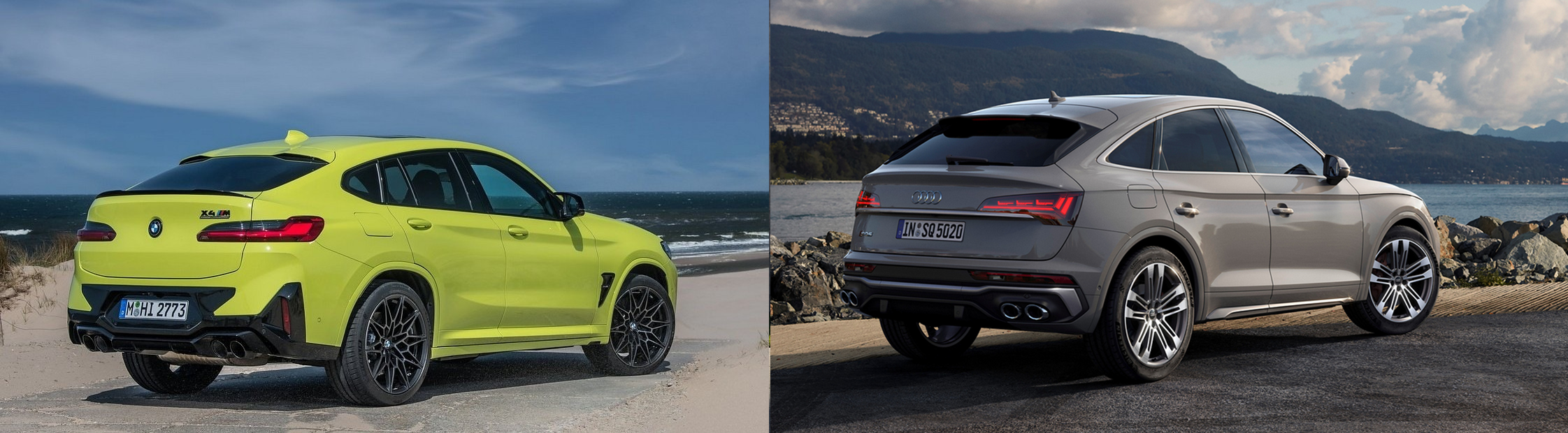 BMW X4 M, 아우디 SQ5 스포트백