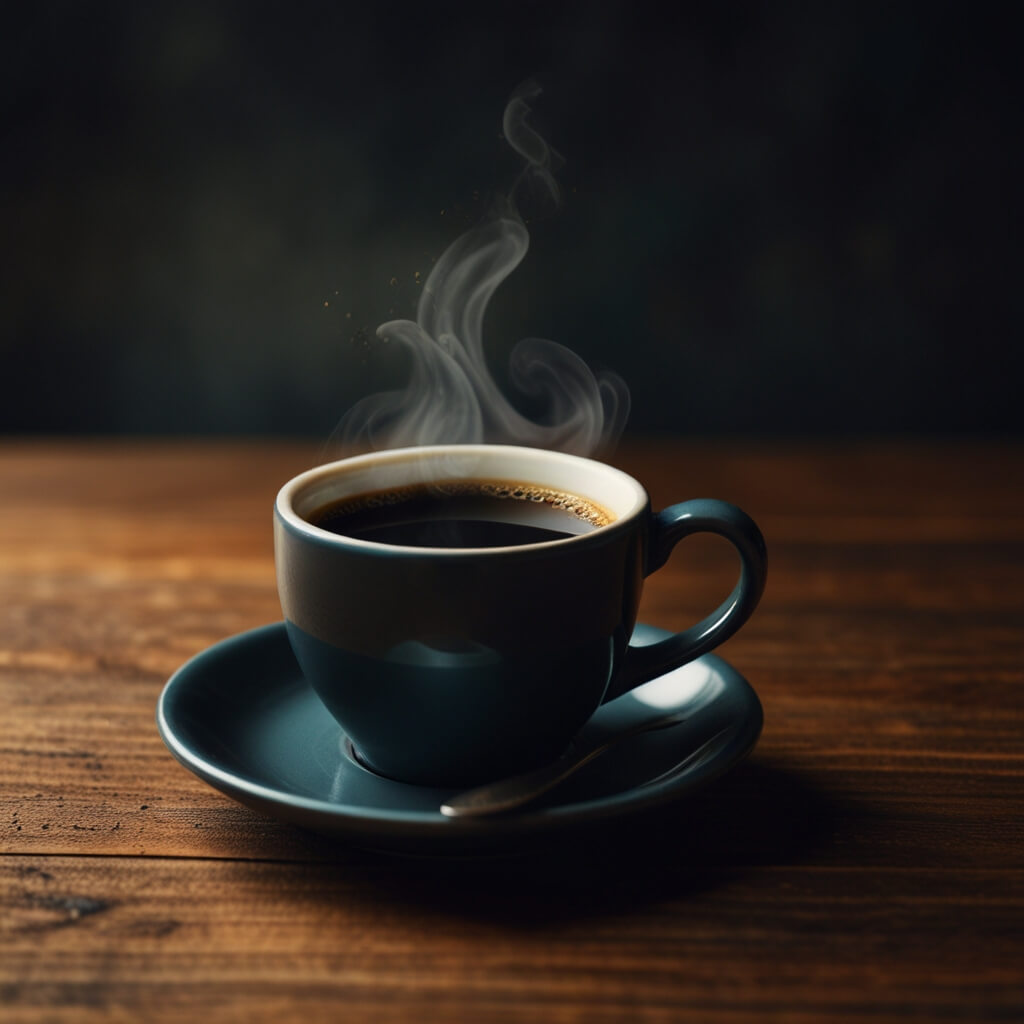 탁자-위에-놓인-커피잔