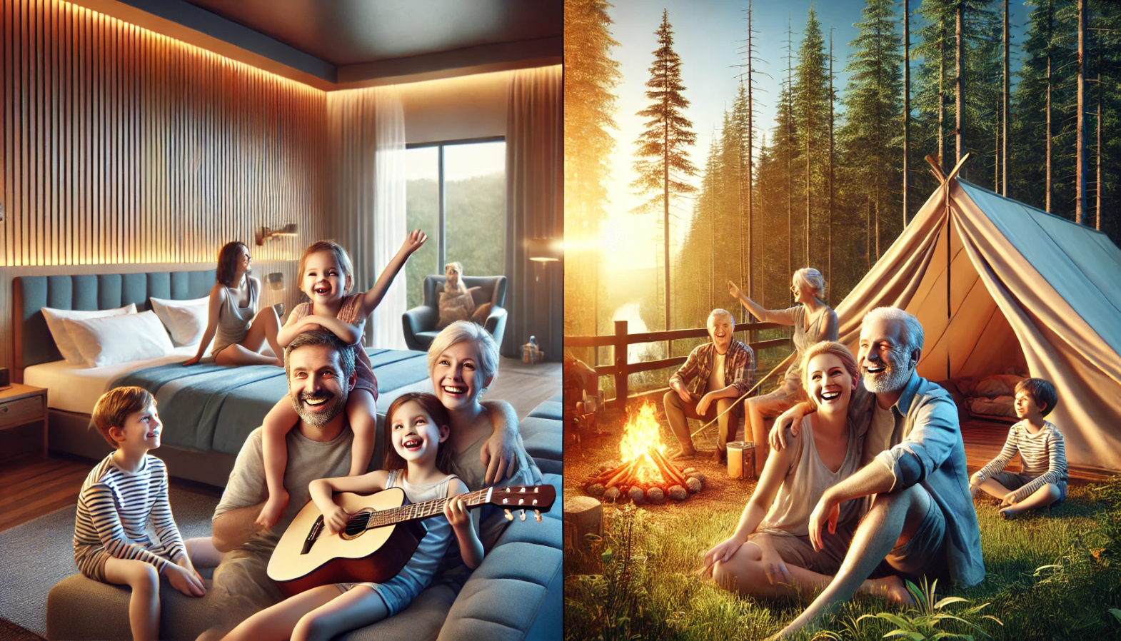 아이와 호텔여행 준비물, 아이와 캠핑장 여행 준비물 차이