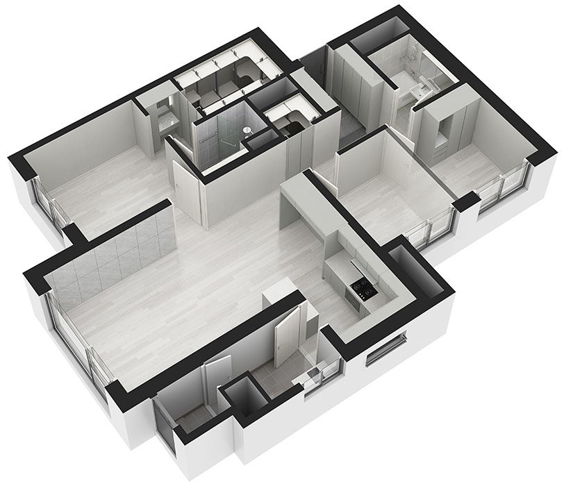 연신내 양우내안애 퍼스티지 평면도 74A
