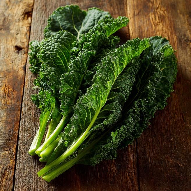 도마위 케일 10장