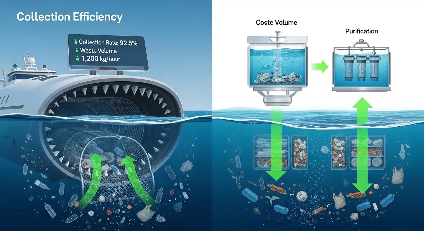 <img src="ocean_cleanup_efficiency_and_material_value_metrics.webp" alt="해양 정화의 수거 효율과 원료 가치 측정 요소를 시각적으로 표현한 이미지 입니다">