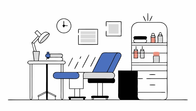 피어싱 하는 전과정