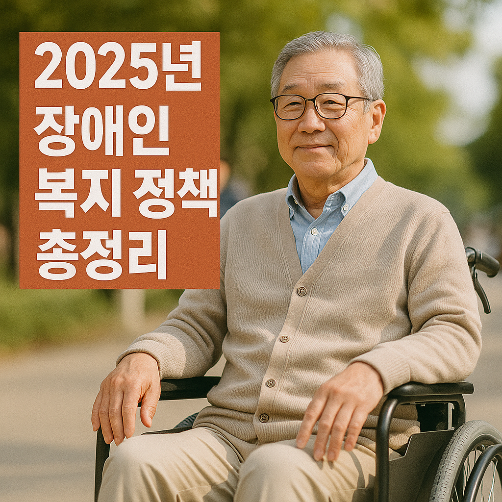 2025년 장애인 복지 정책 총정리