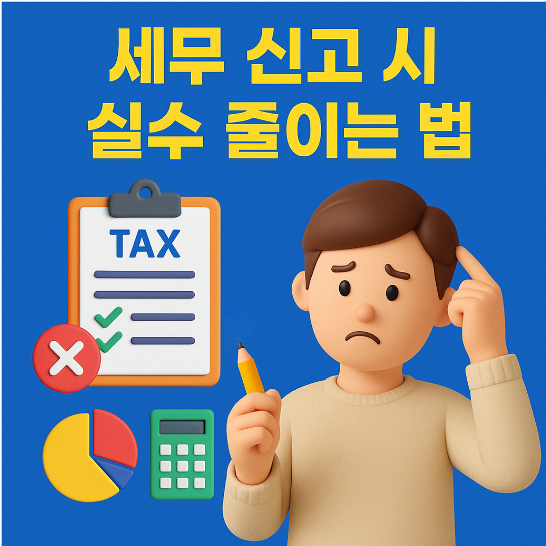 세무 신고 시 실수 줄이는 법