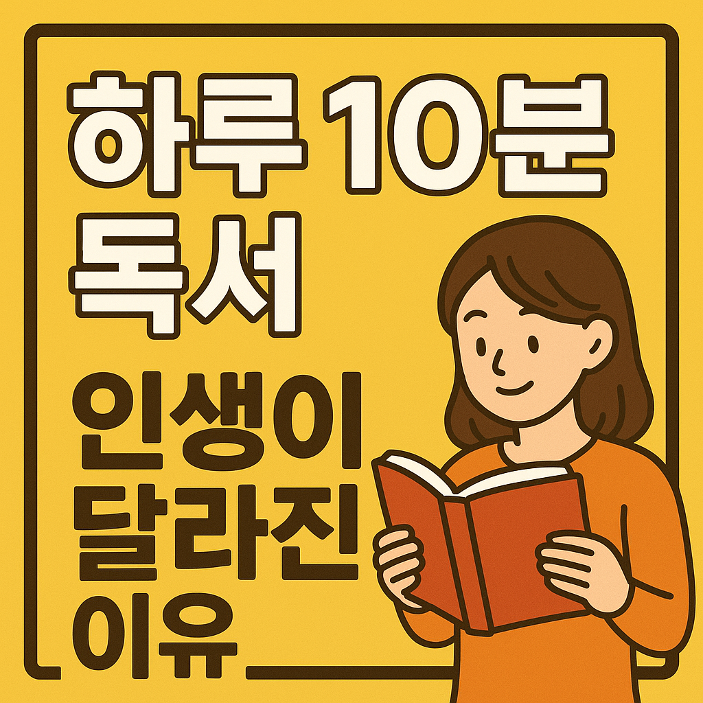 하루 10분 독서
