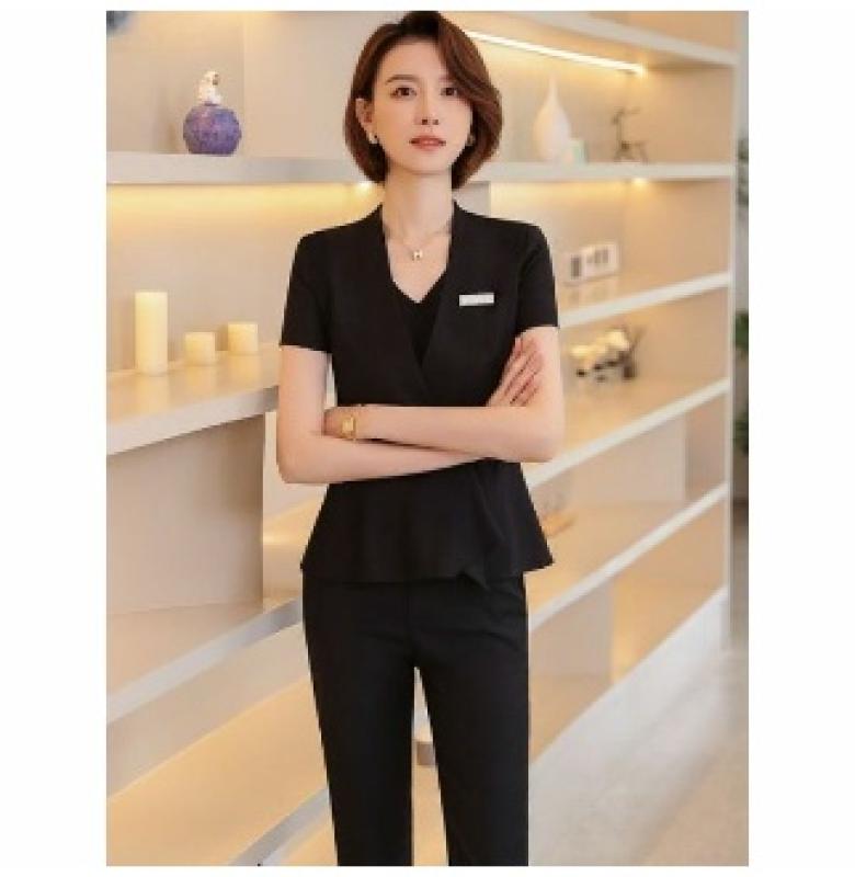 여름 정장 유니폼 호텔 원무과 병원 실장 인포