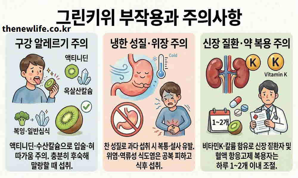 그린키위 효능 부작용