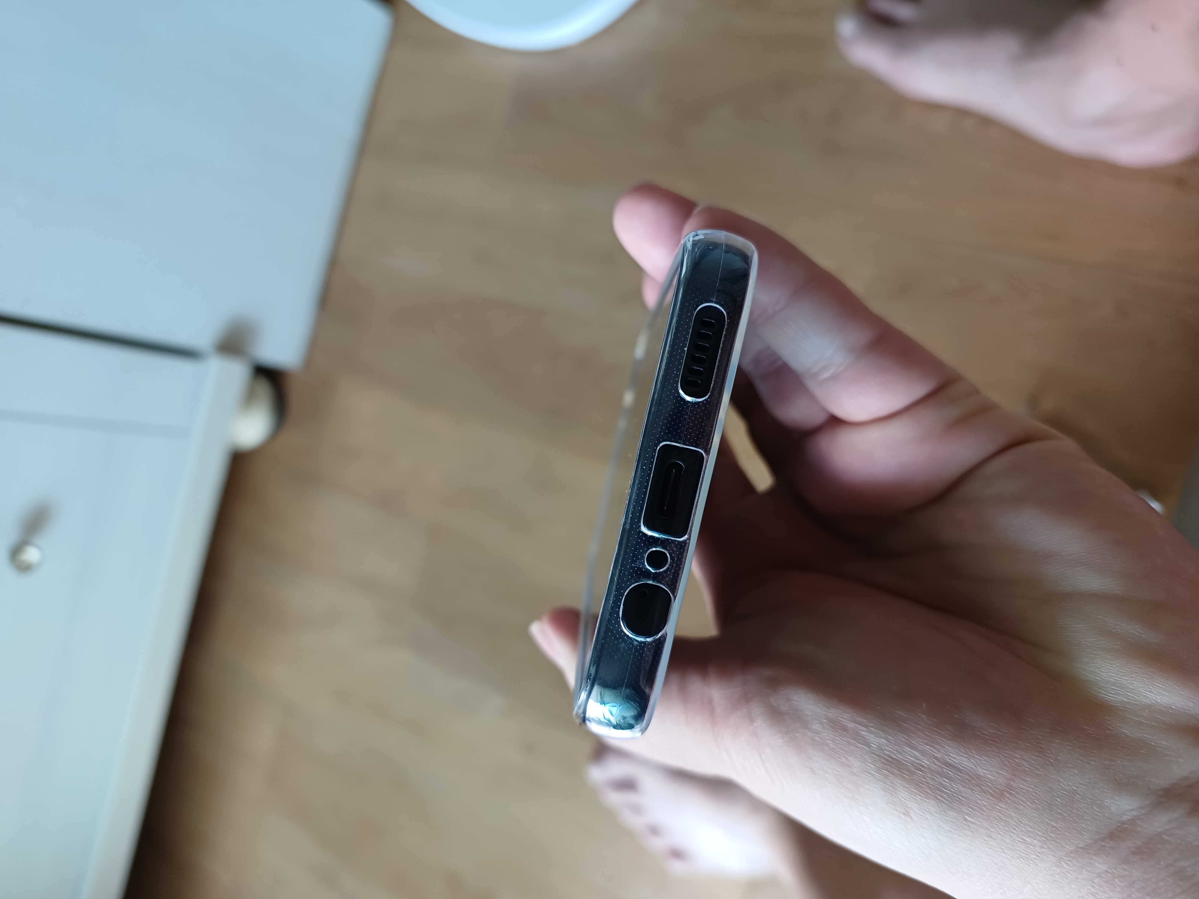 갤럭시 점프3 케이스 후면단자