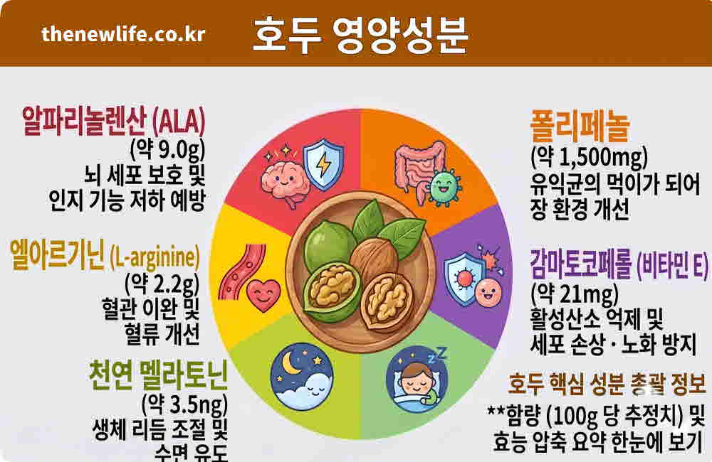 호두 효능 영양성분