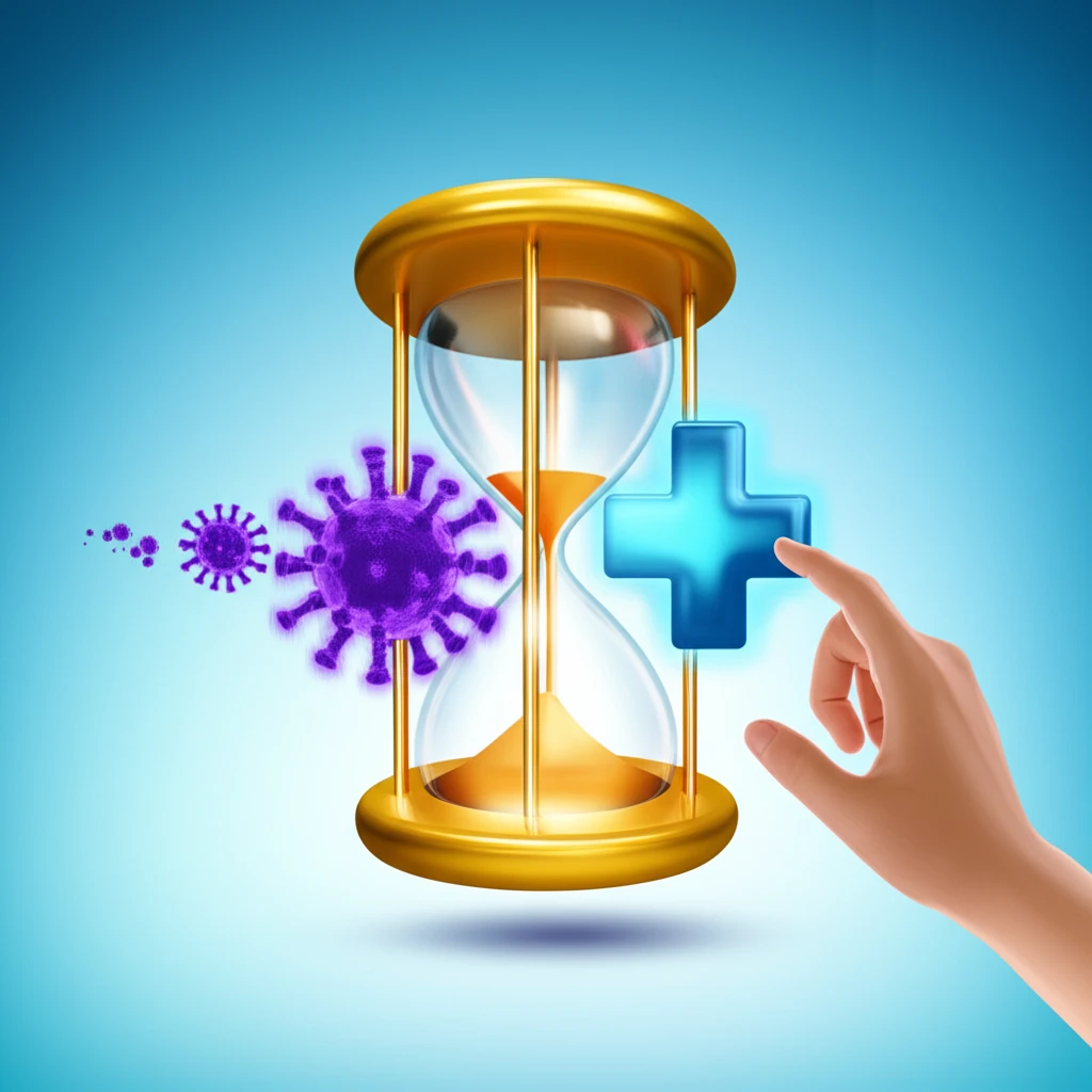 독감 증상 발현 후 병원 검사 필수 ..