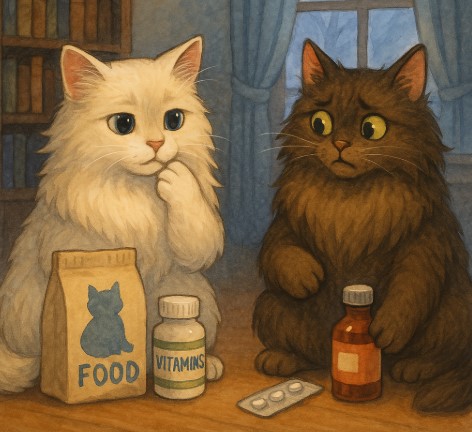 알약형 vs 액상형 고양이 영양제 장단점