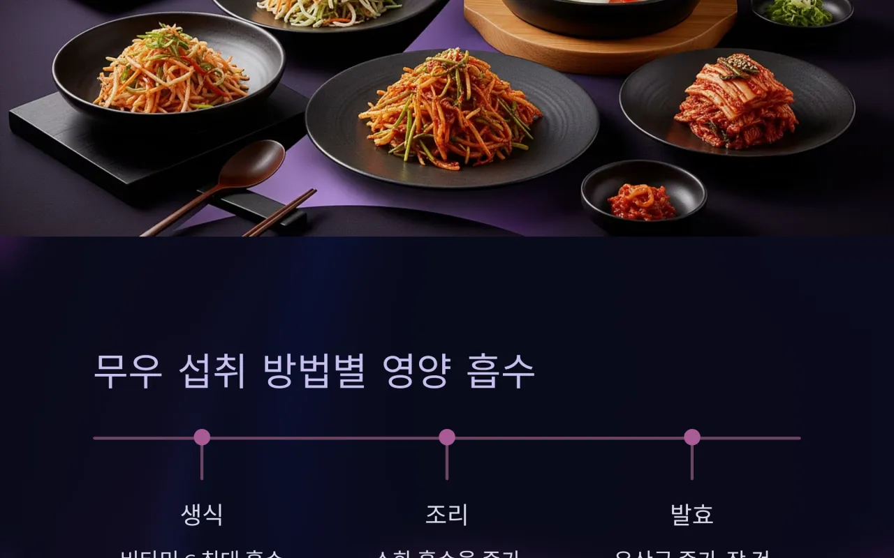 섭취 방법에 따른 영양 흡수 차이