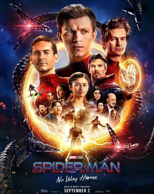 스파이더맨 노 웨이 홈 확장판 포스터 모습
