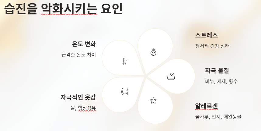 습진 증상
