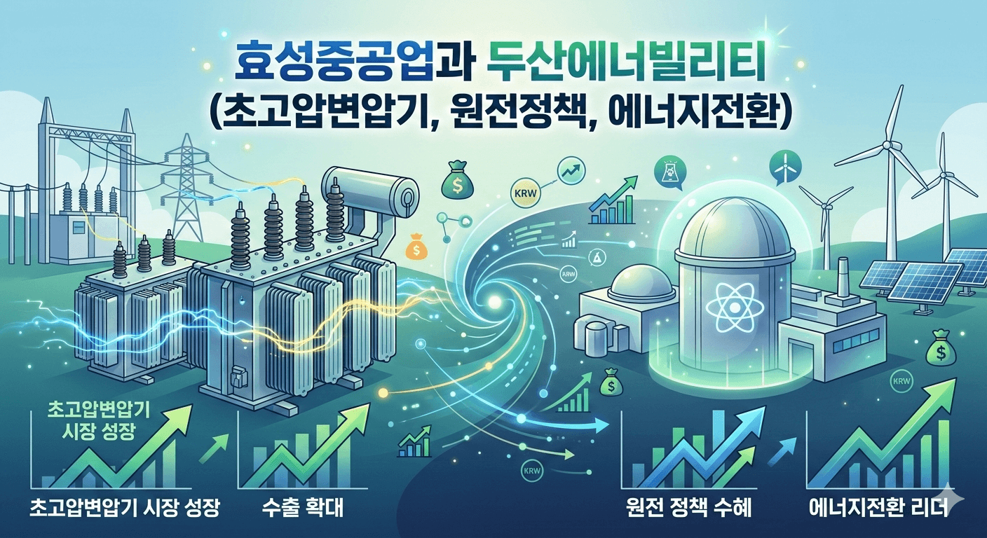 효성중공업 두산에너빌리티