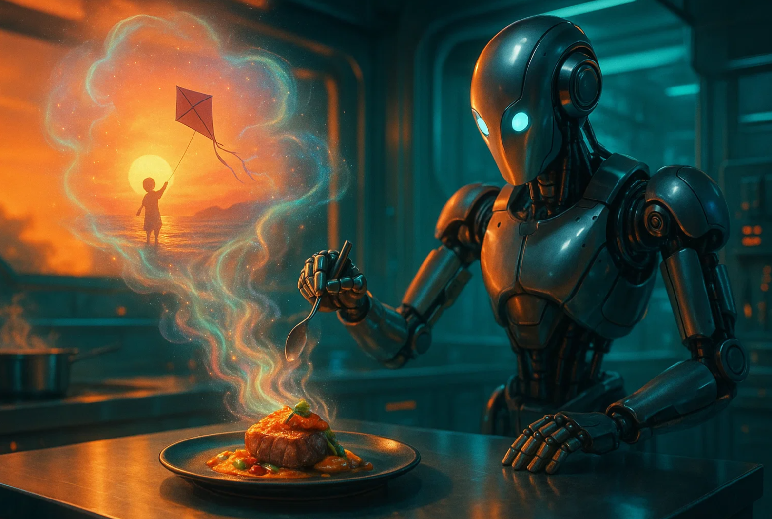 AI와 식문화의 미래: 로봇 셰프가 설계한 기억의 맛 관련 사진