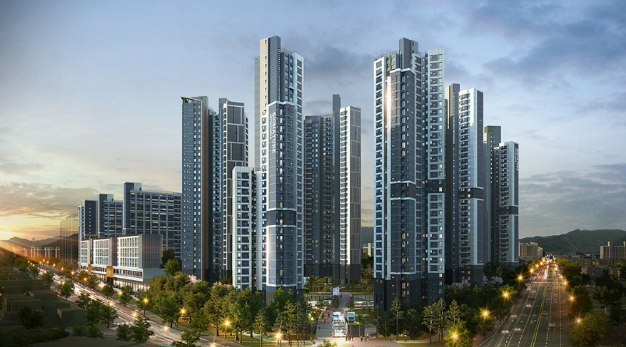 송파시그니처롯데캐슬 조감도