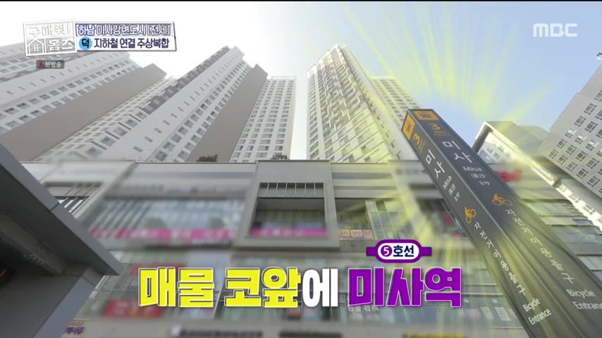구해줘홈즈 하남 인프라 왕간다 동물병원 인접 하남시 망월동 전세 매매 매물 가격 및 구조 인테리어 리모델링 최종선택 강재준 양세찬 소개