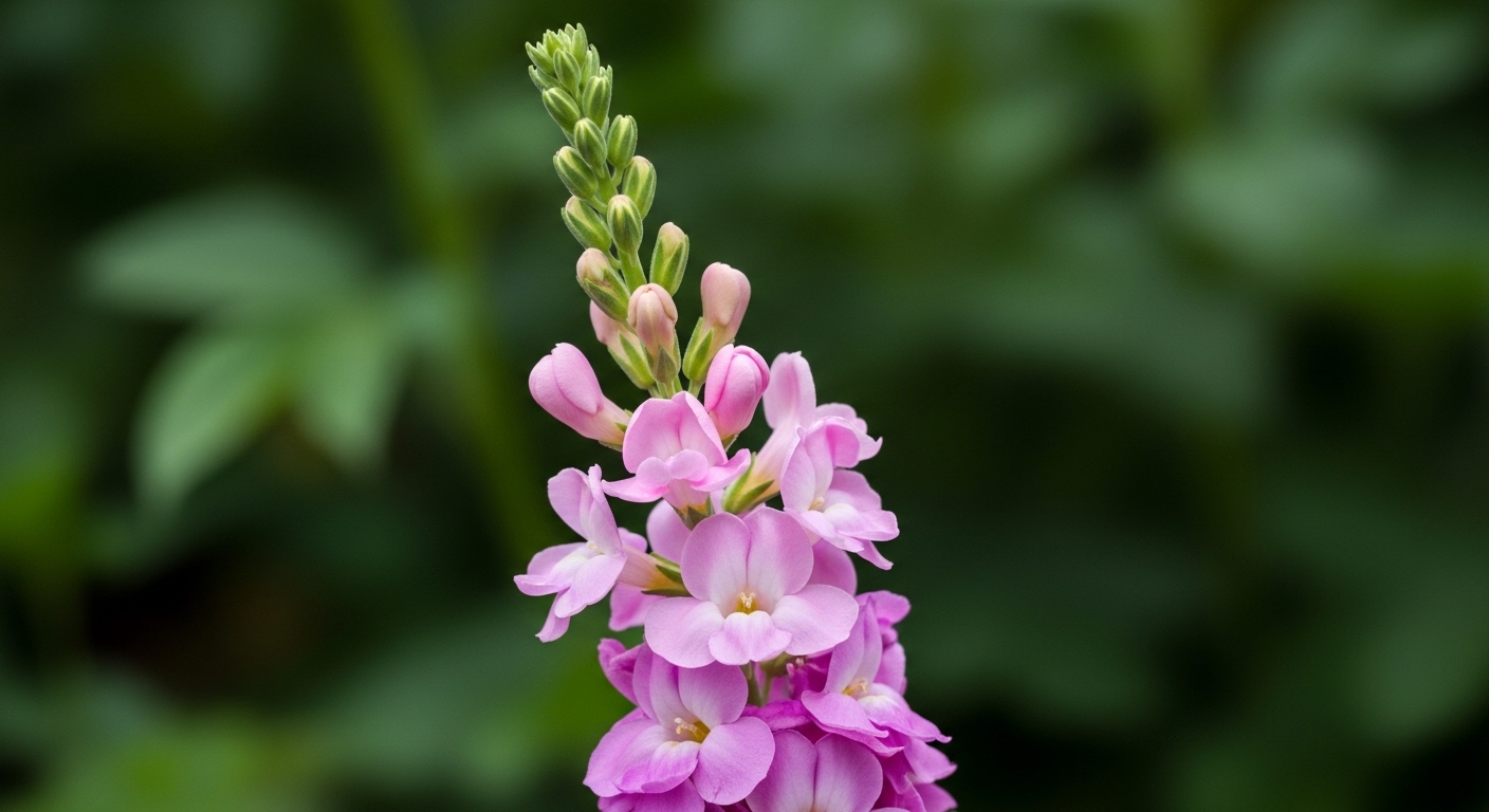 7월 16일 탄생화, 비단향꽃무(스토크) - 향기로 남는 마음