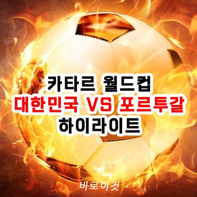 대한민국 포르투갈 하이라이트