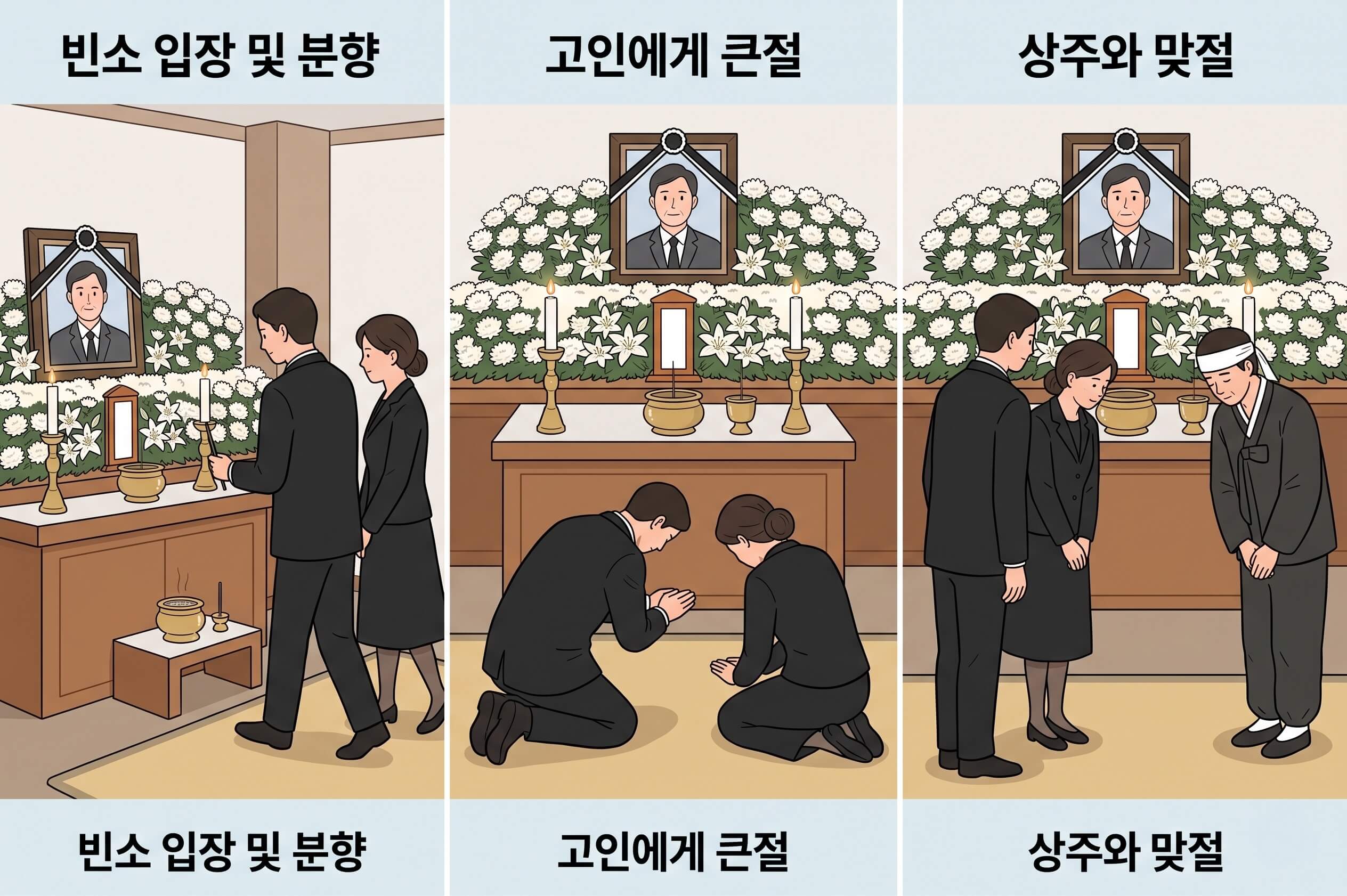 장례식 조문 절차