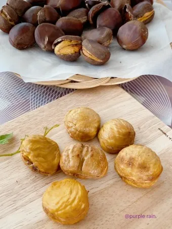 에어프라이어 밤 굽기 꿀팁 레시피_19