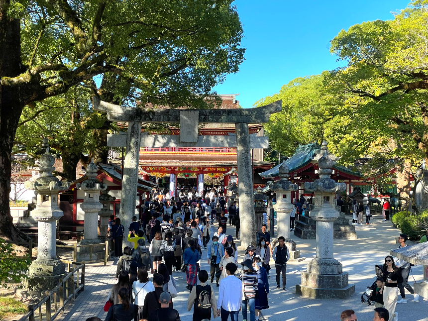 다자이후 천만궁 경내