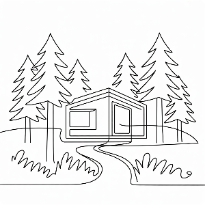 숲나들e 예약 방법(자연이미지)