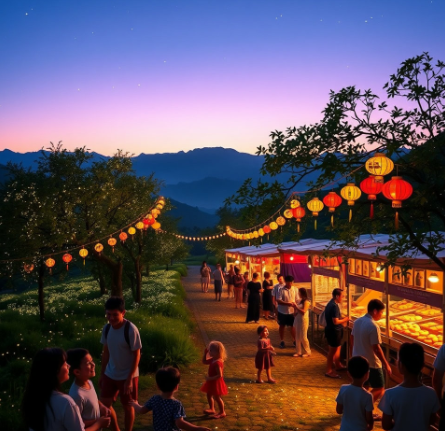 무주반딧불축제그림