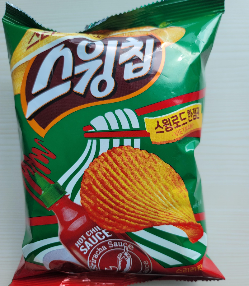 스윙칩 스윙로드 한정판 스리라차소스맛