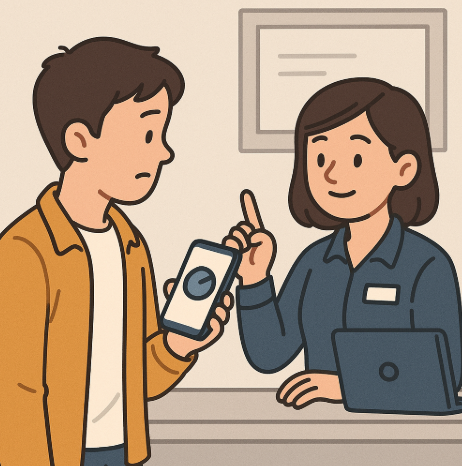 지하철 지연증명서 모바일 발급방법