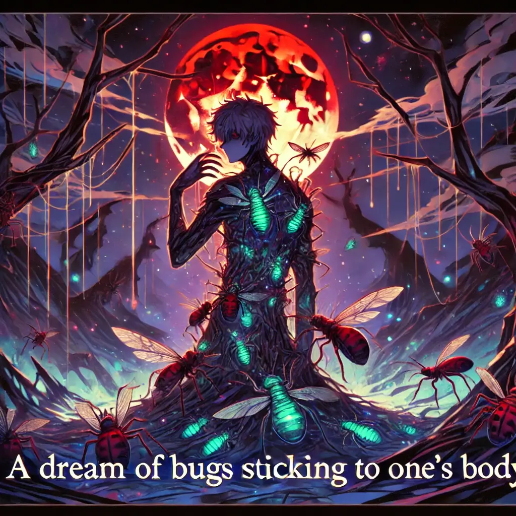 벌레가 몸에 붙는 꿈