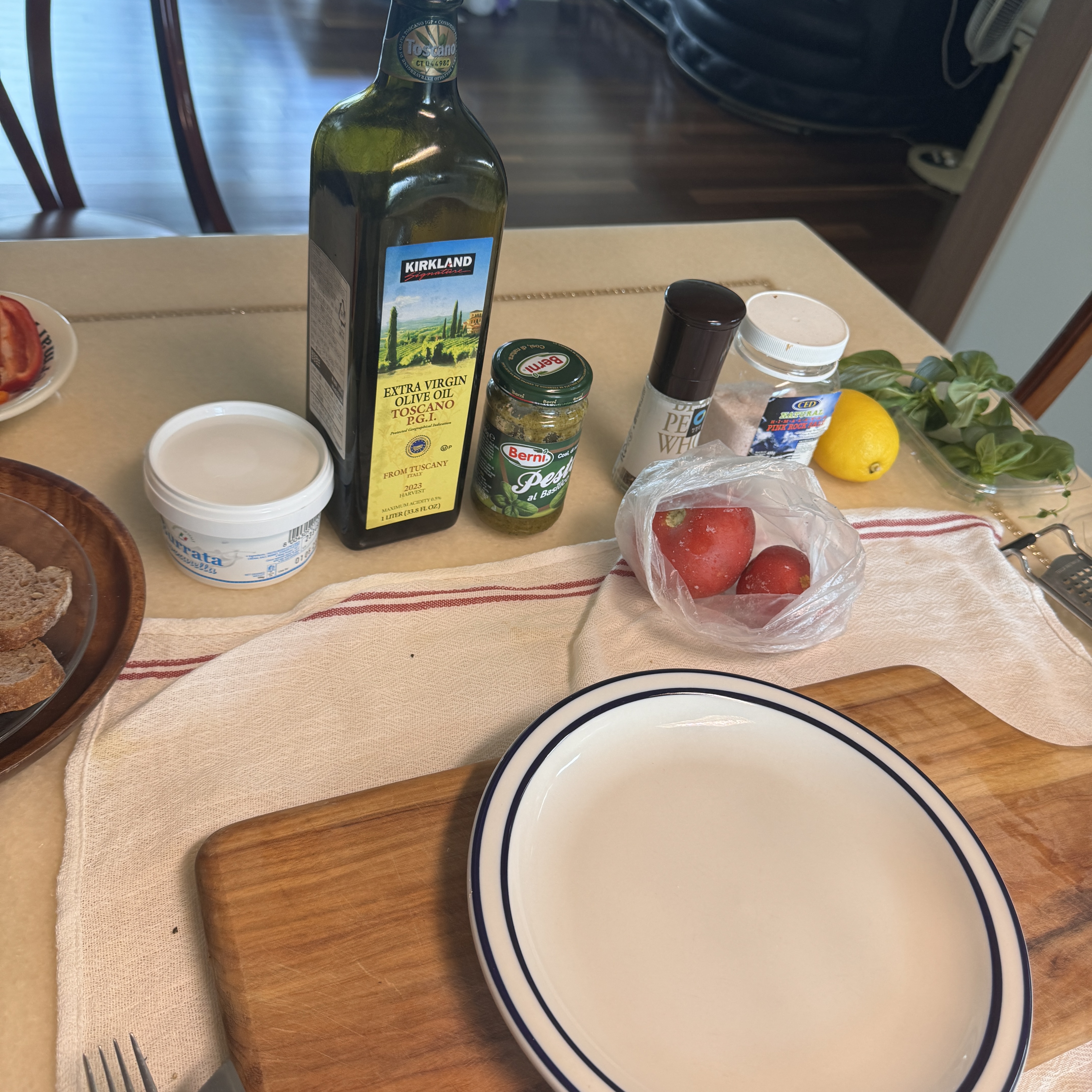 얼린 토마토 샐러드 만들기