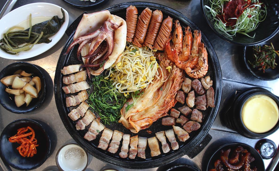 매일아침 흑돼지한판 차림 구성