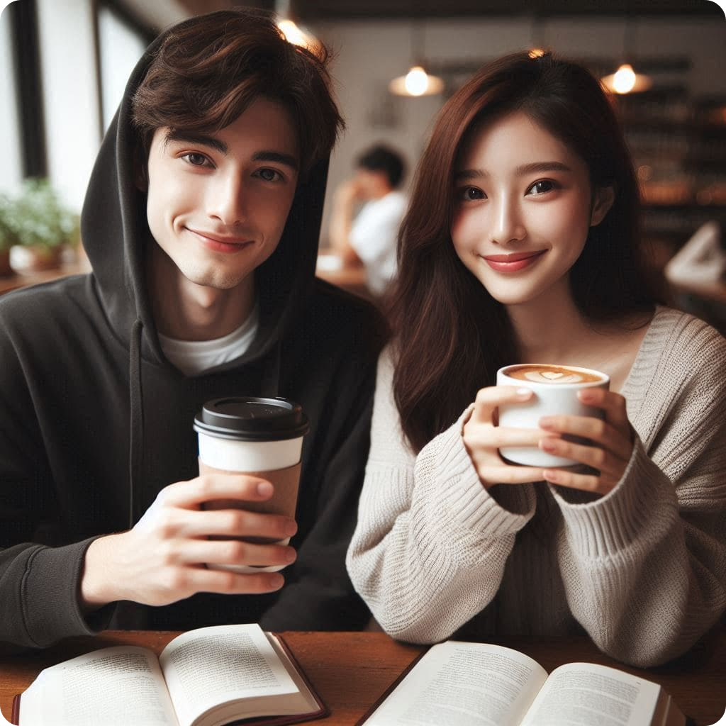 The process of getting to know each other's hearts