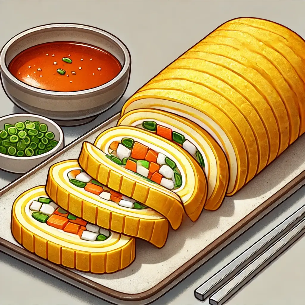 야채계란말이