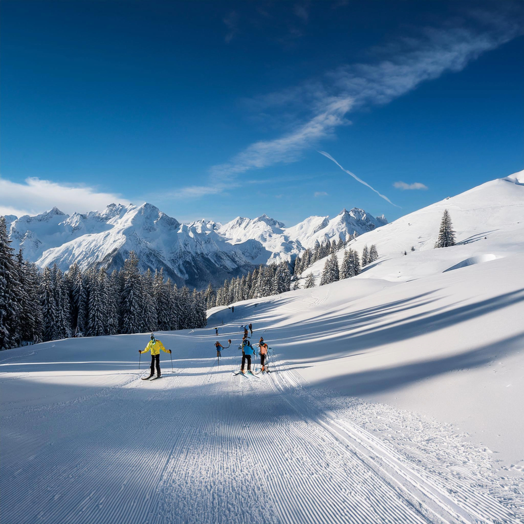 스키타는 사람들