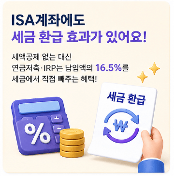 ISA계좌 세금환급효과