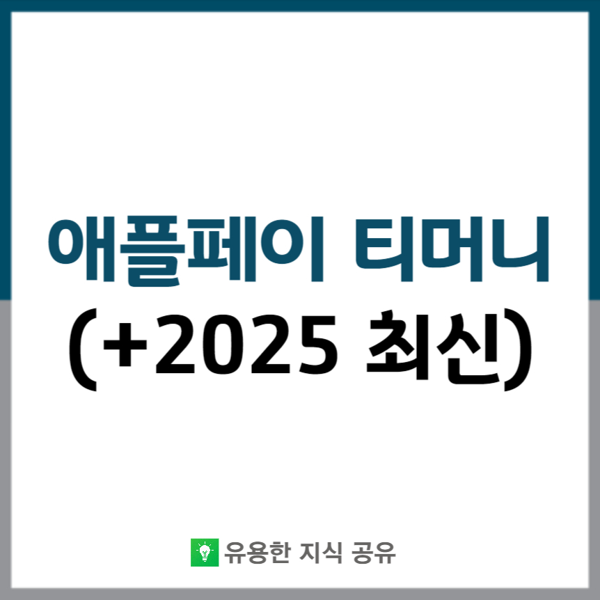 애플페이 티머니 썸네일