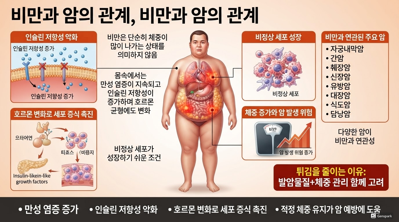 비만과 암의 관계